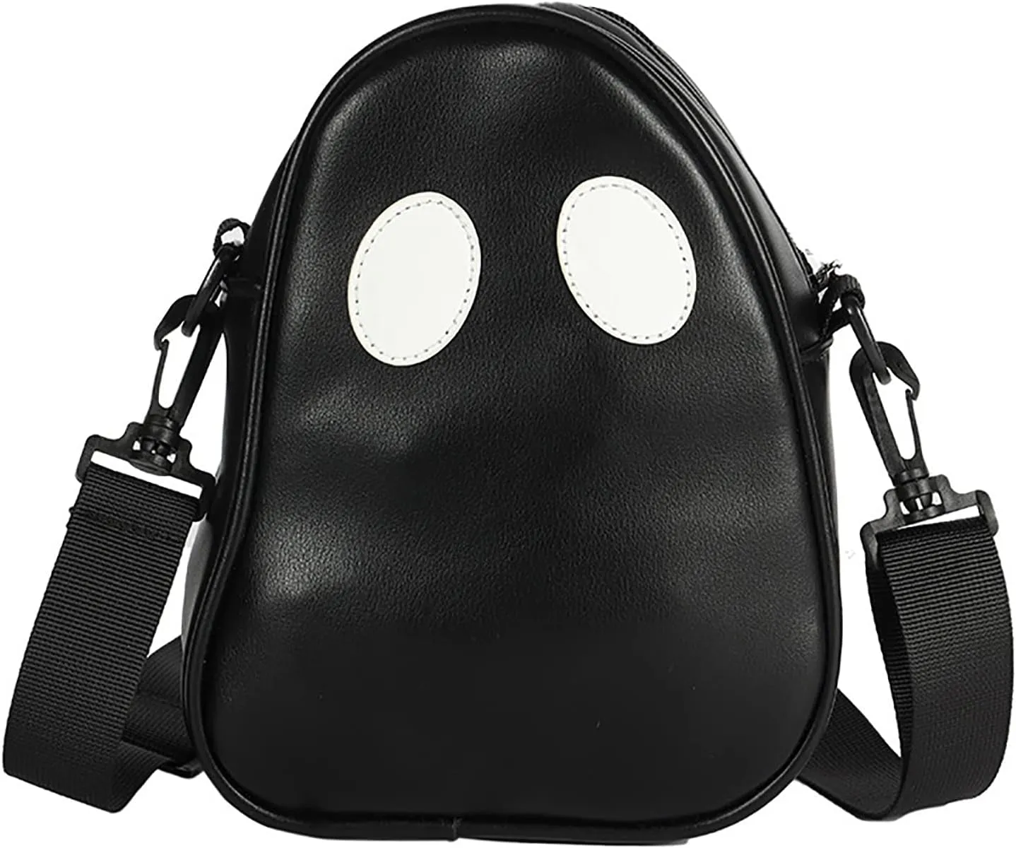 Halloween Purse Novelty Ghost Purse for Women Men Cute Crossbody Bag Satchel Bag Novelty Shoulder Bag