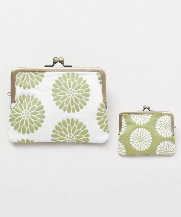 HANA FUKURE - Matelasse GAMAGUCHI Flat Purse