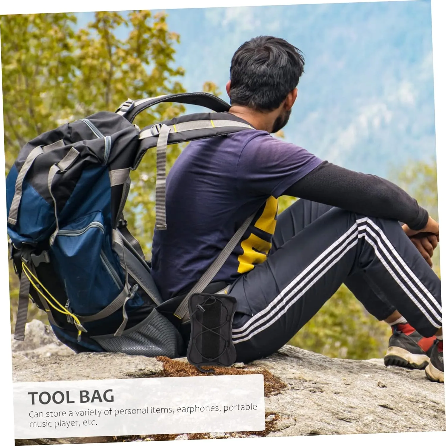 HANABASS Pcs Cycling Waist Pouch Nylon Multi-use Sports Bag for Outdoor Adventures Compartments for Electronics