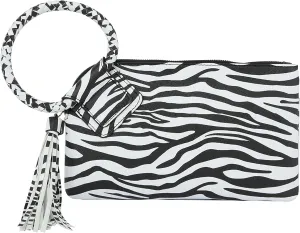 Handbag Republic Multi Print, Crocodile, Calavera Skull, Wristlet Evening Bag Purse Wallet For Women Vegan Leather by Virago