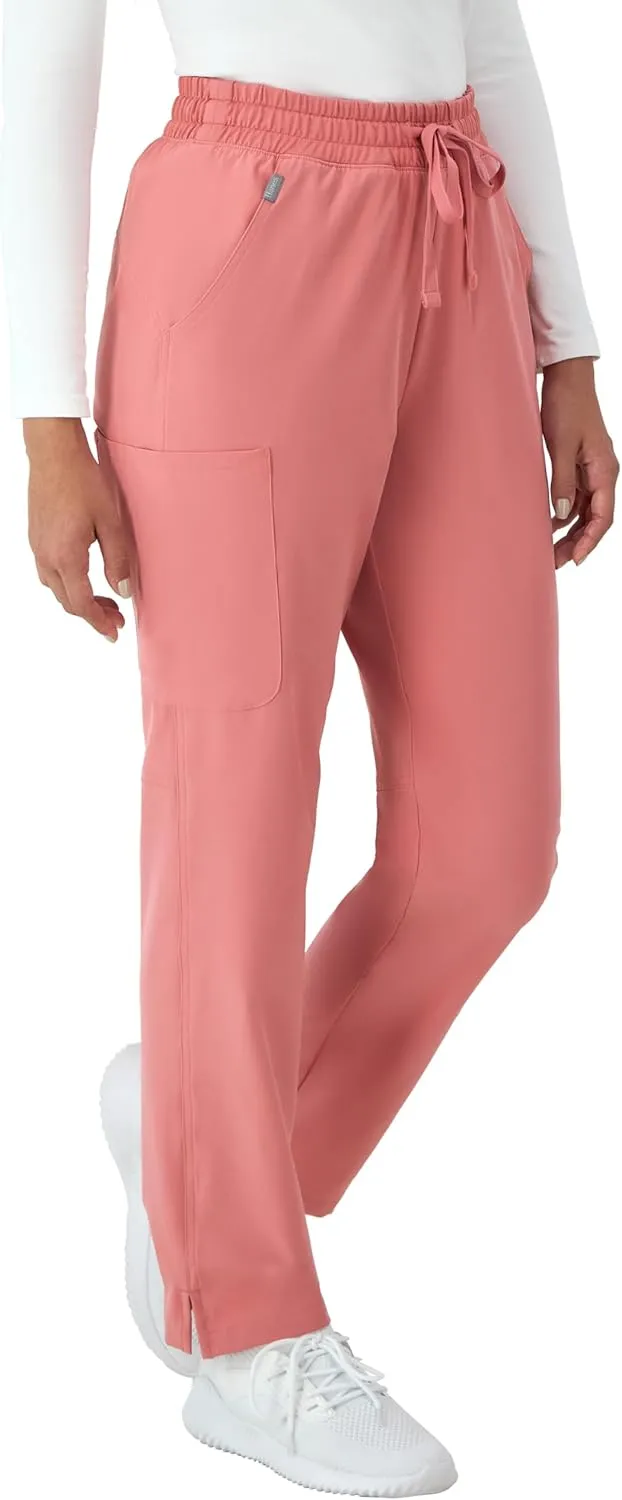 Hanes Comfort Fit Pants, Moisture-Wicking Healthcare Scrubs for Women, 3 Pockets