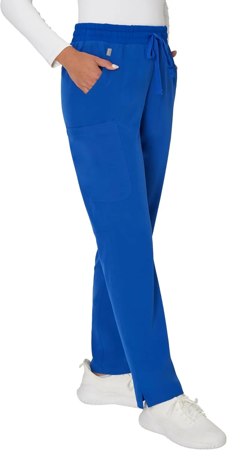 Hanes Women's Comfort Fit Scrub Pants, Moisture-Wicking Healthcare Scrubs for Women, 3 Pockets