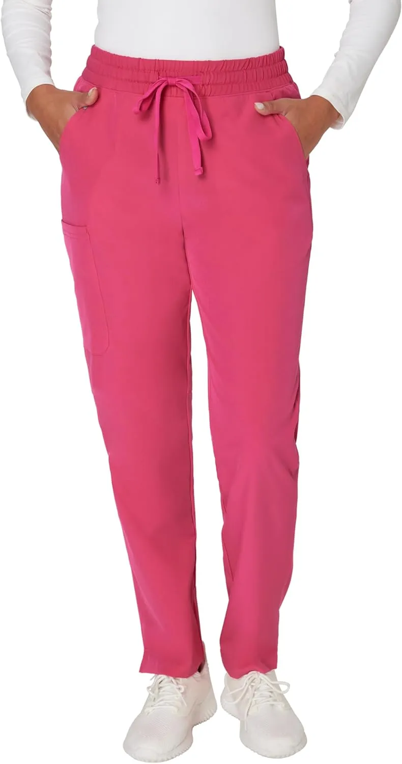 Hanes Women's Comfort Fit Scrub Pants, Moisture-Wicking Healthcare Scrubs for Women, 3 Pockets