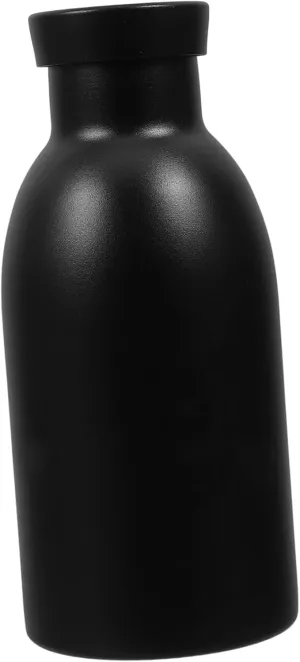 Happyyami Double Wall Stainless Steel Water Bottle Reusable Tumbler with Vacuum Insulation for Cold Water Juices and Warm Milk Portable Flask for Travel Gym and Outdoor Activities