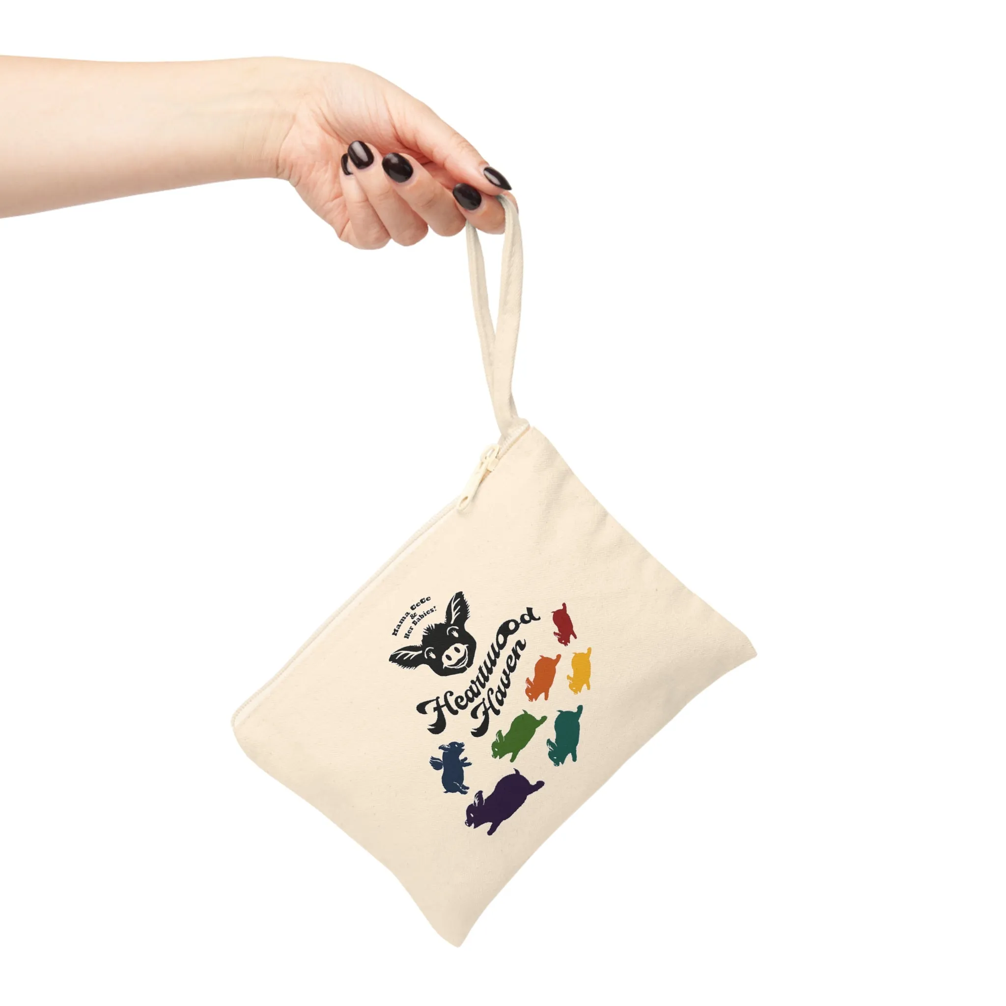 HEARTWOOD HAVEN - Mama CeCe & Her Babies! - Accessory Zipper Pouch