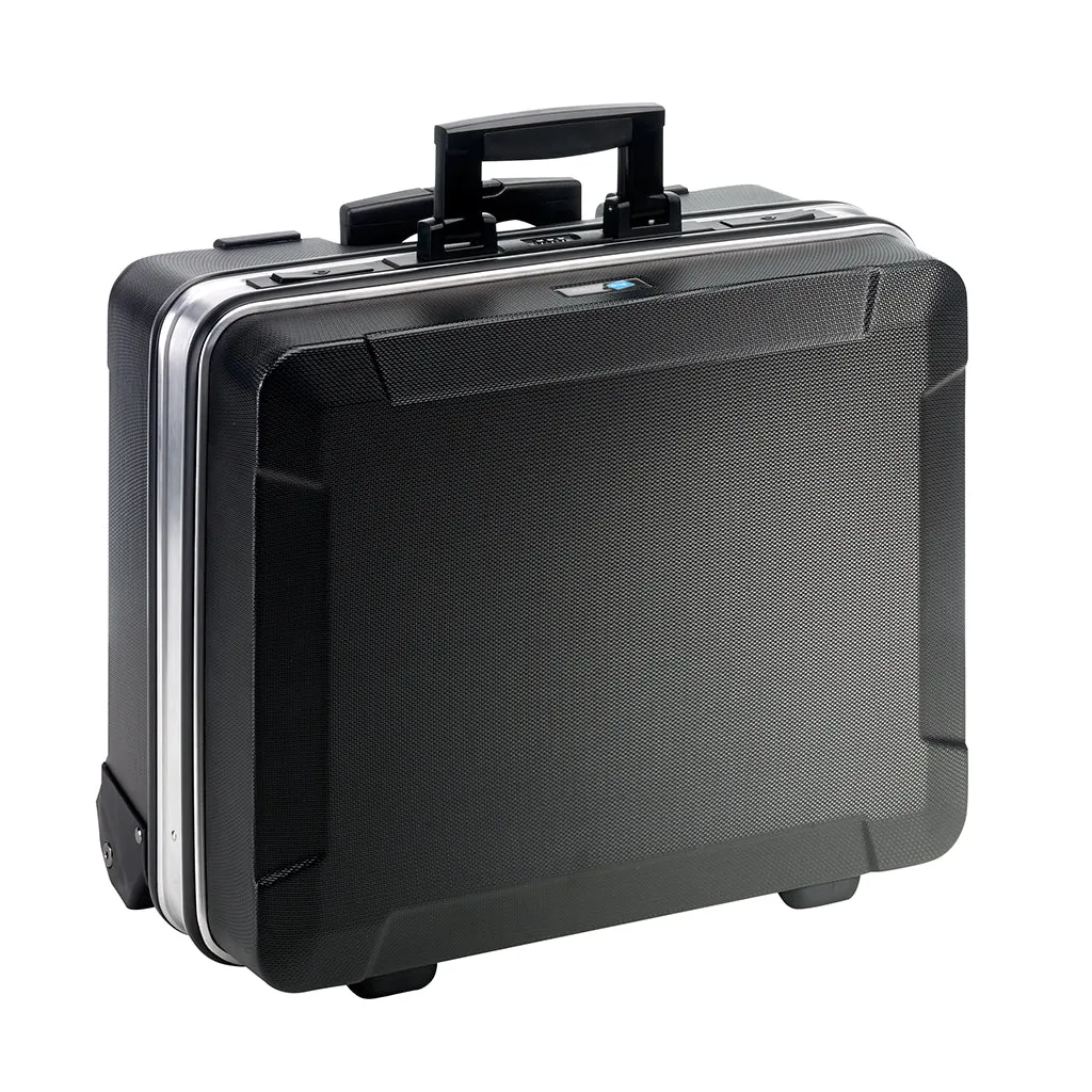 Heavy Duty 19" Tool Case with Pocket Pallets, Pull Handle, Wheels