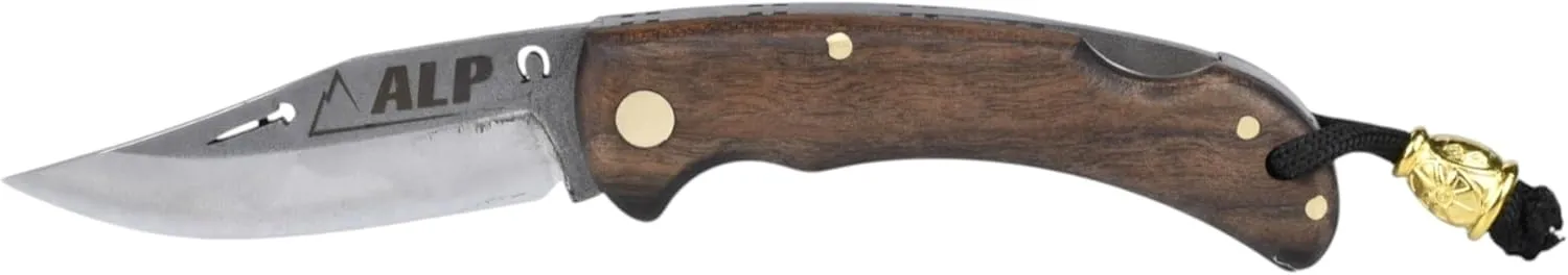 Heavy-Duty Cold Steel Folding Knife - Practical EDC & Outdoor Companion with 4034 Steel Blade
