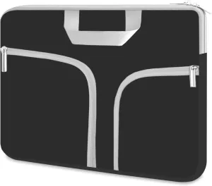 HESTECH Laptop case 14 inch,Chromebook Sleeve Cover,Neoprene Protective Carrying Bag for 14-15.6" HP Asus Acer Samsung Sony Dell XPS Surface Book 15/16 inch MacBook Pro Computer,Black