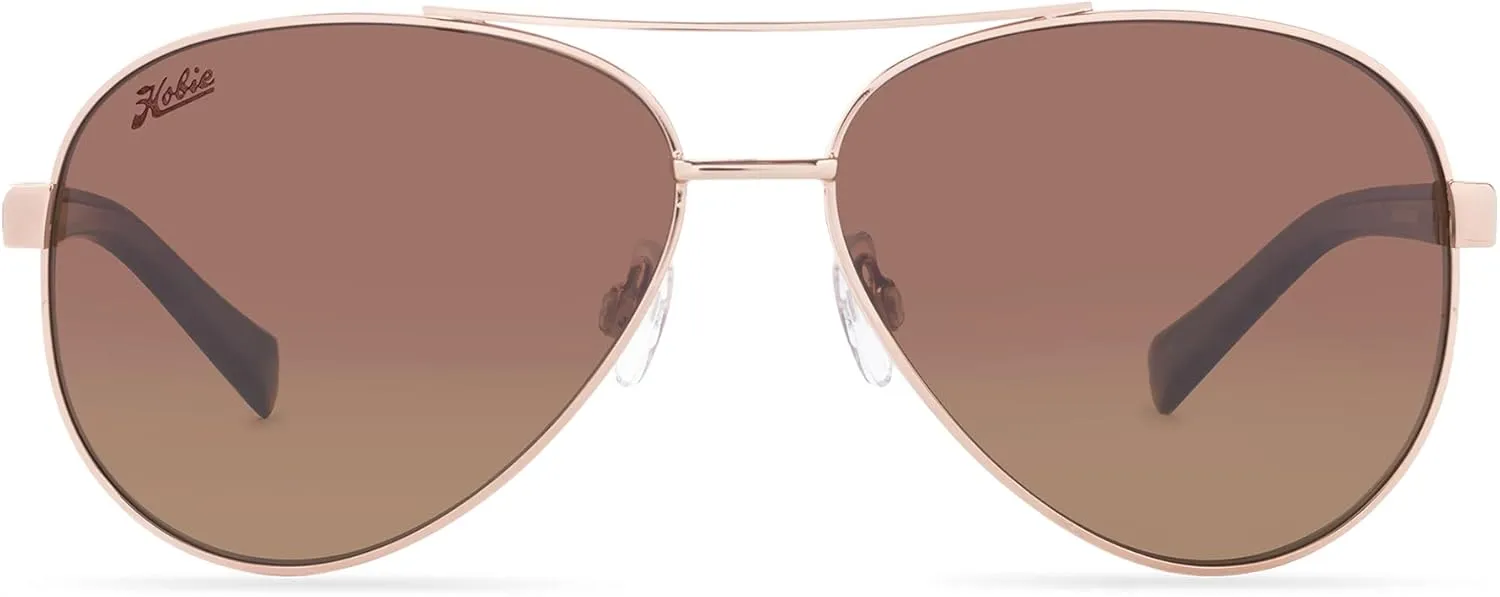 Hobie Broad Polarized Sunglasses for Men and Women - UV Protection, Stainless Steel Frame, Sunglasses Womens & Mens,