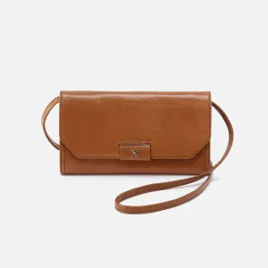 Hobo Romy Wallet Crossbody in Truffle