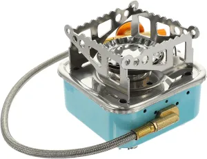 Homoyoyo Folding Portable Gas Stove for Camping Lightweight and Compact Design for Hiking and Outdoor Activities Multipurpose Small Stove Easy to Use and Carry