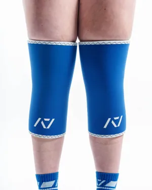 Hourglass Knee Sleeves - Cyanite