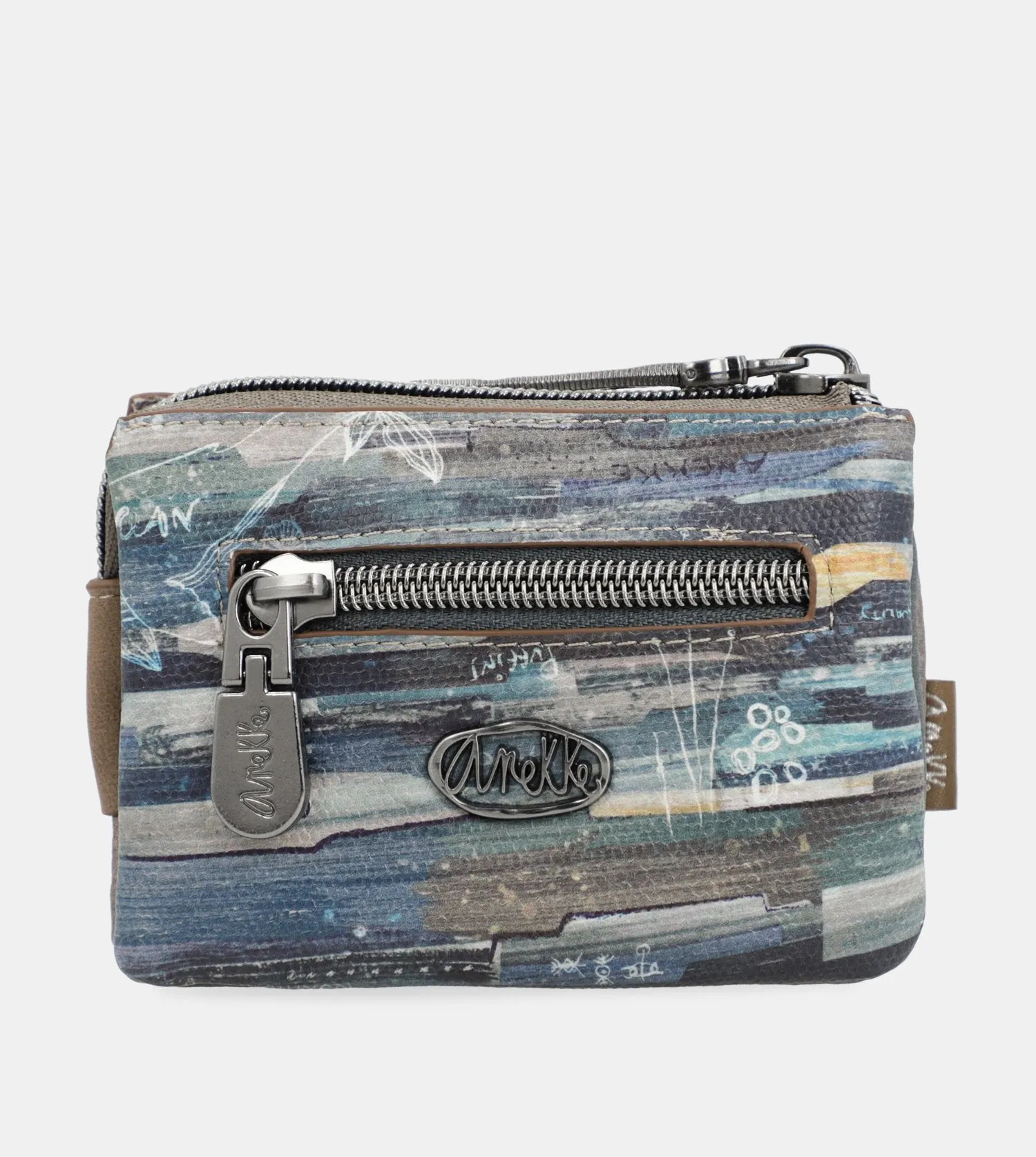 Iceland small triple wallet