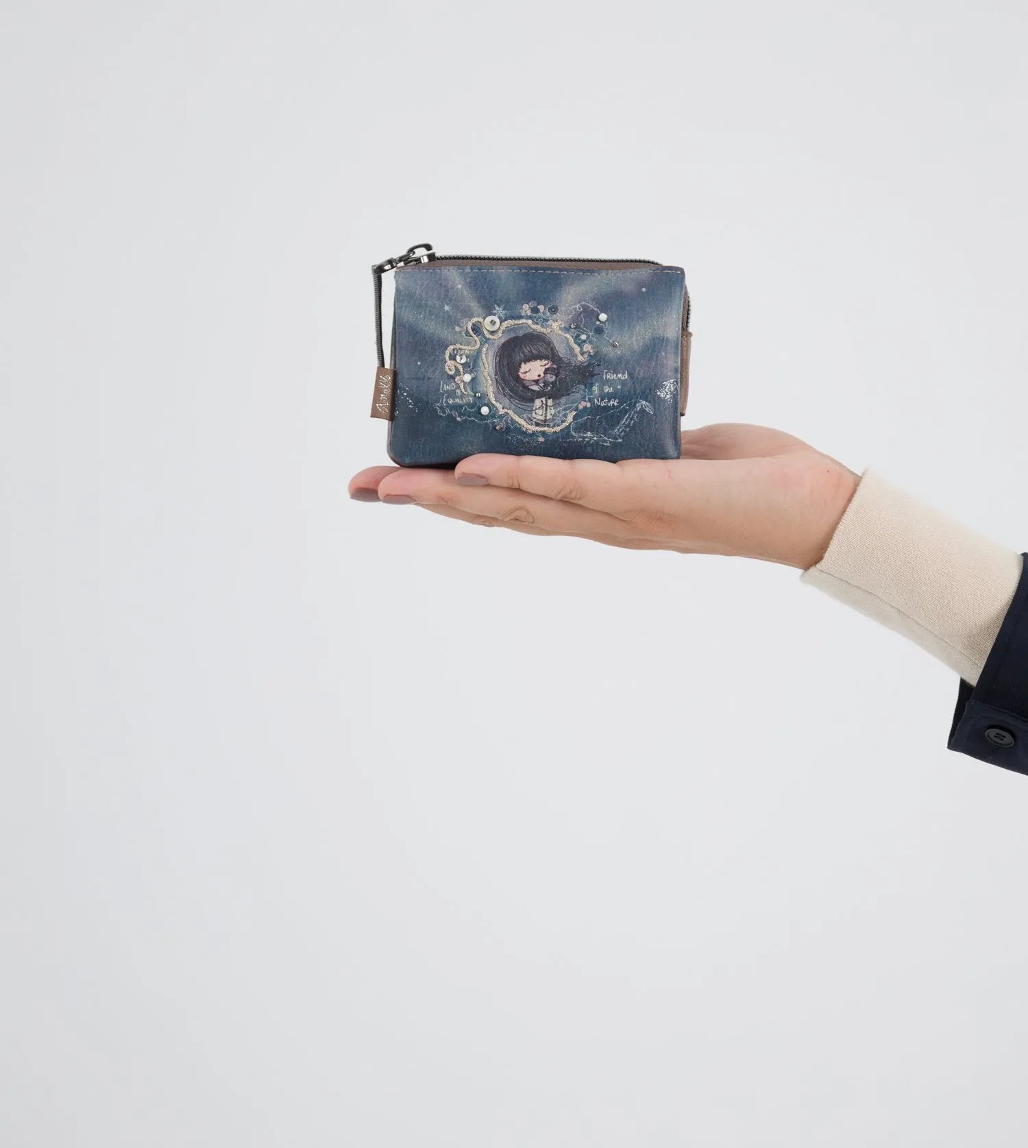 Iceland small triple wallet