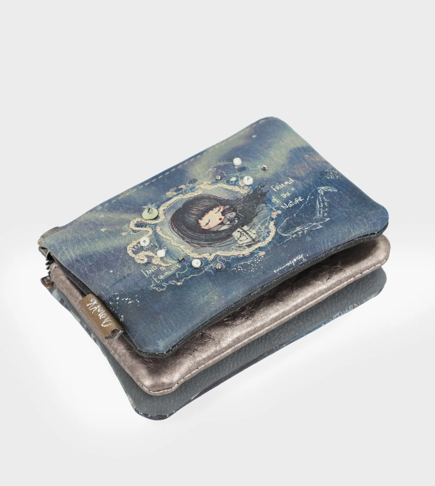 Iceland small triple wallet