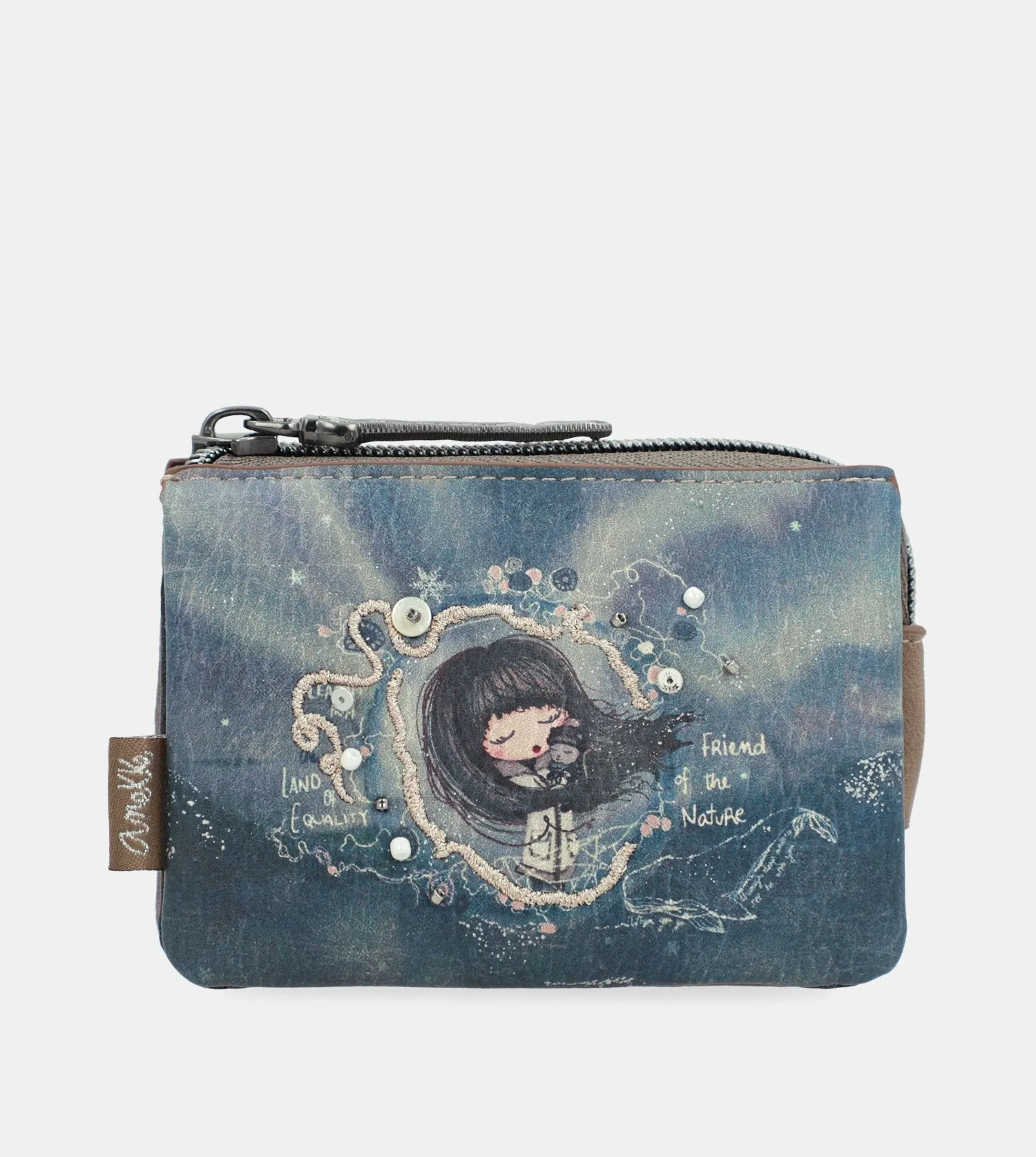Iceland small triple wallet