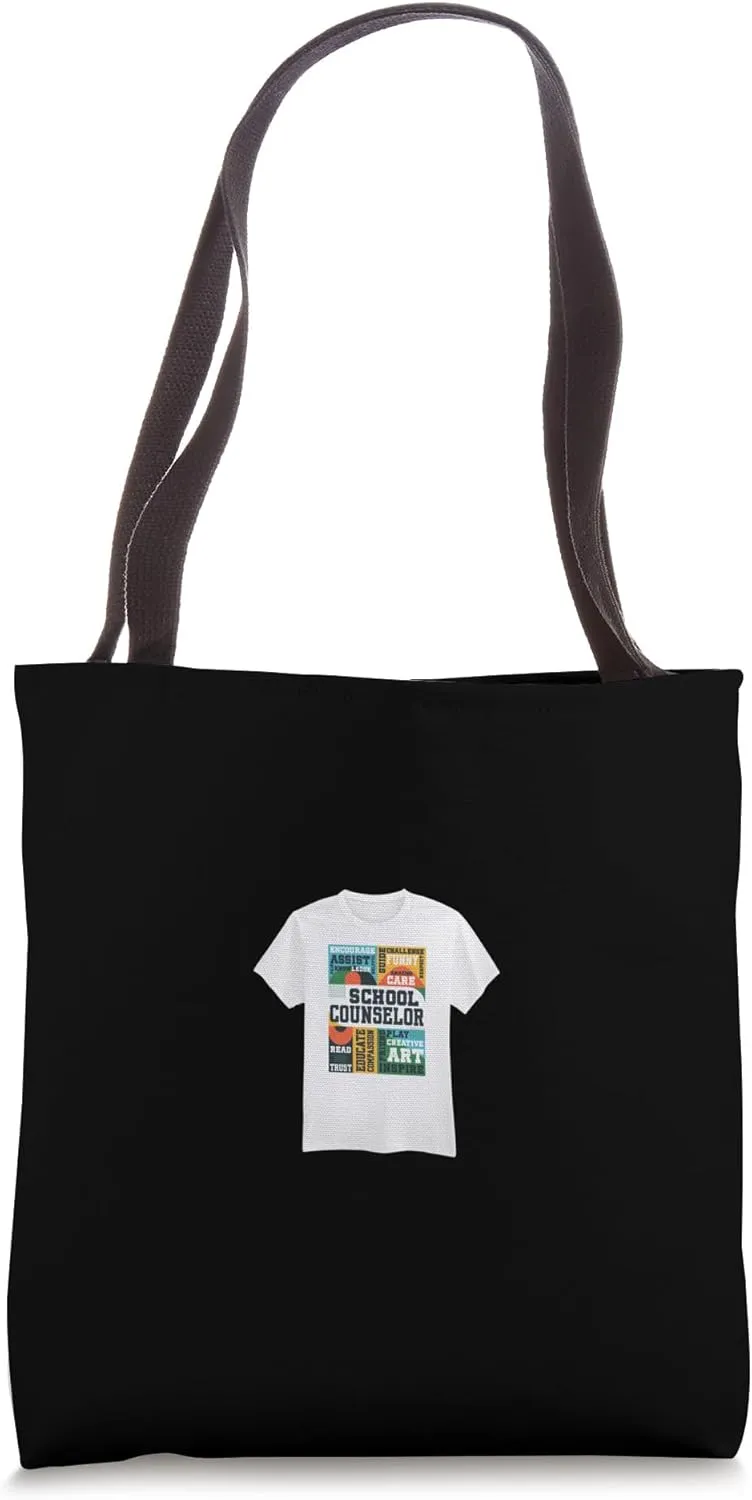Inspire Educate Encourage School Counselors for Students Tote Bag