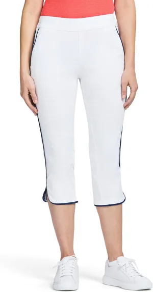 IZOD Women's Athletic Capri Pants Performance Stretch Travel Golf
