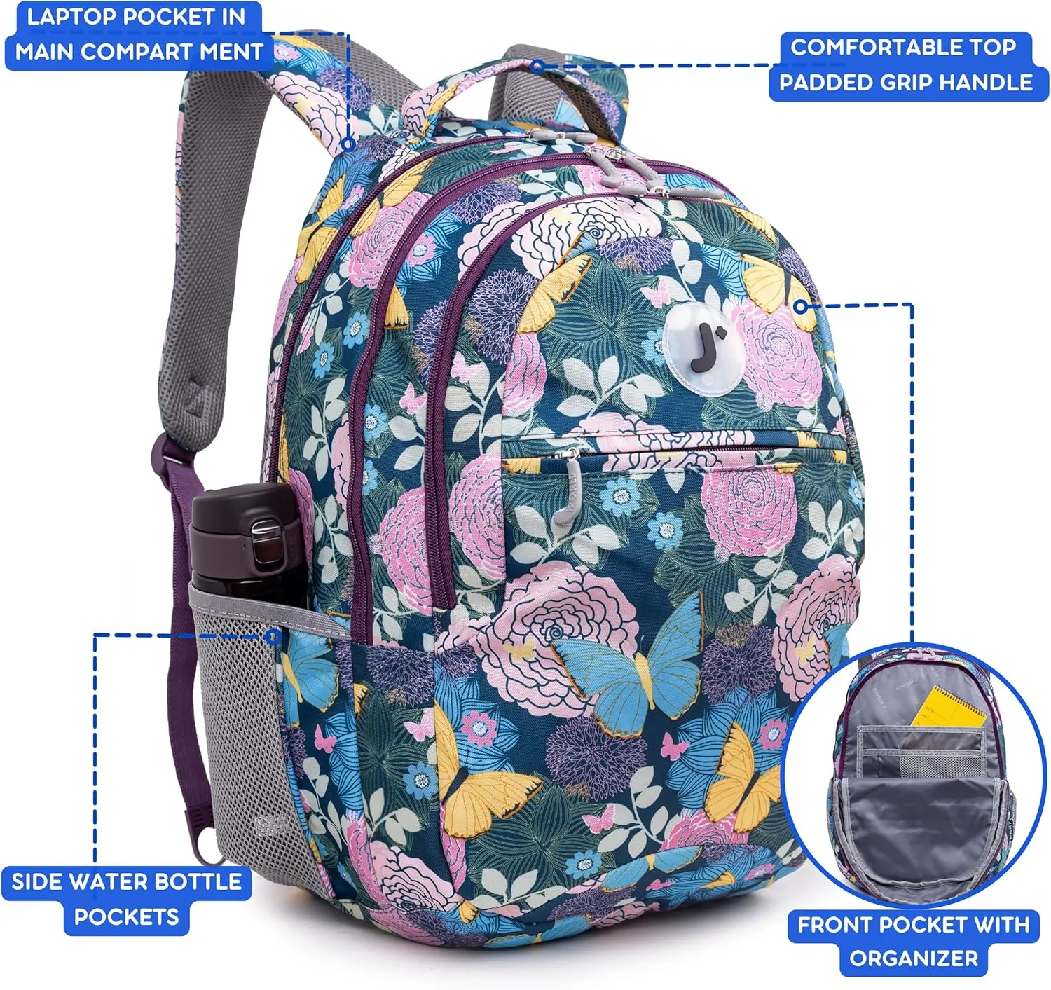 J World New York Cornelia Laptop Backpack