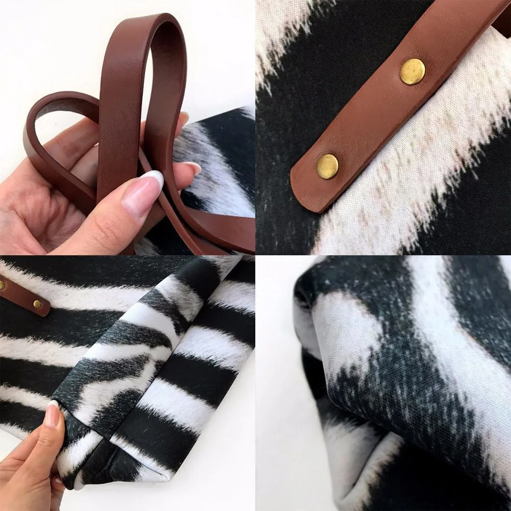 JEOCODY Women Long Wallet Leather Purse Top Handle Tote Bag Large Casual Shoulder Handbag Girls Gift