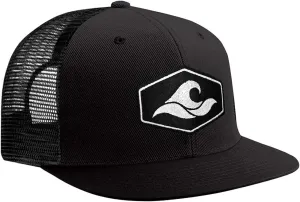 Joe's USA Koloa Surf Hexagon Patch Logo MESH Snapback Hats
