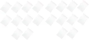 jojofuny Jewelry Bags for Earrings Bracelets Pearls Jade 1000pcs Reusable Seal Bag Waterproof Storage
