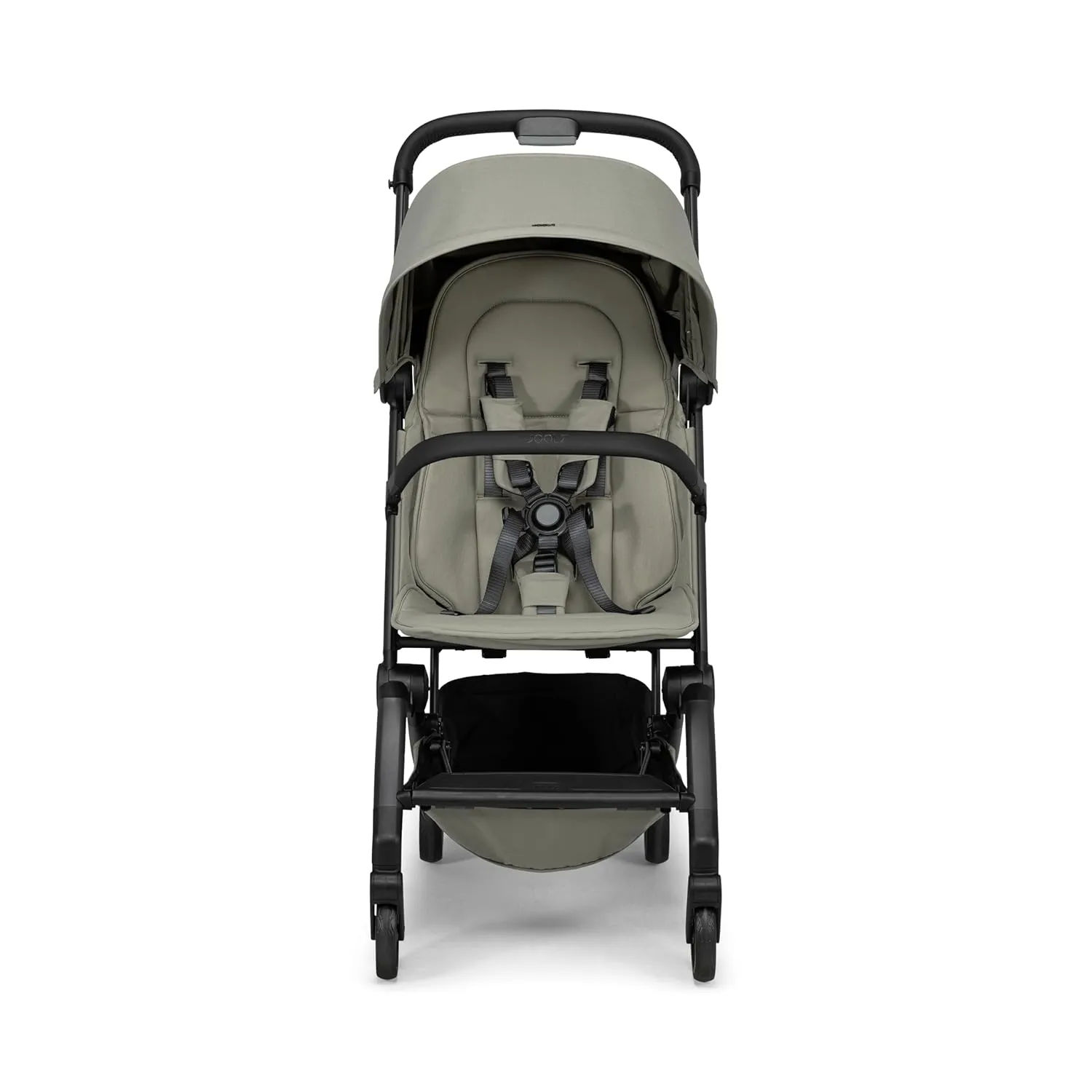 Joolz AER  Bumper Bar Foldable Stroller Accessory - Armrest One-Hand Use - Easy to Attach & Open - Extra Handle Comfort - Elegant Crossbar Design - Ideal for Hanging Baby Toys - Black Carbon