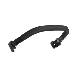 Joolz AER  Bumper Bar Foldable Stroller Accessory - Armrest One-Hand Use - Easy to Attach & Open - Extra Handle Comfort - Elegant Crossbar Design - Ideal for Hanging Baby Toys - Black Carbon