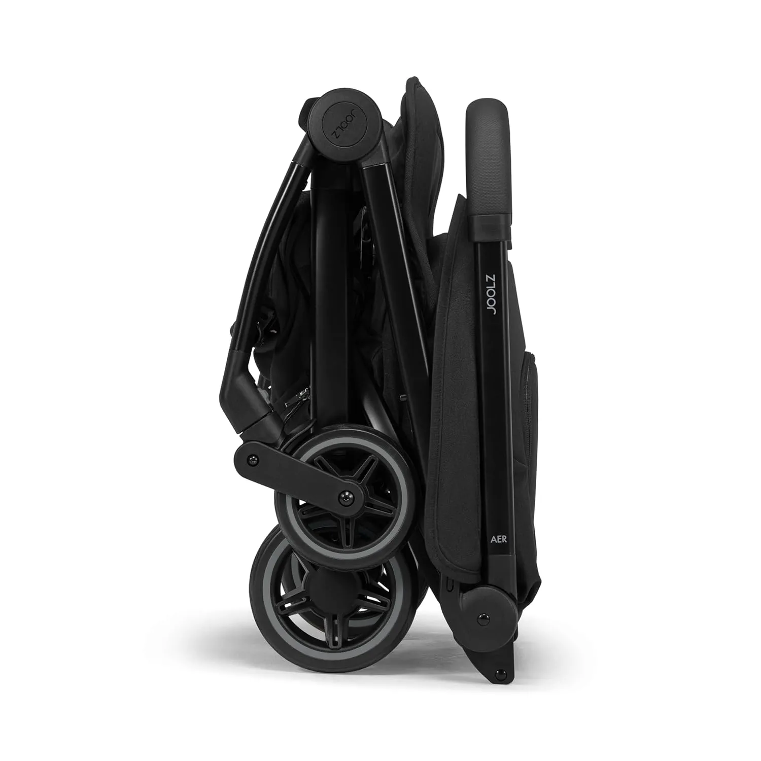 Joolz AER  Bumper Bar Foldable Stroller Accessory - Armrest One-Hand Use - Easy to Attach & Open - Extra Handle Comfort - Elegant Crossbar Design - Ideal for Hanging Baby Toys - Black Carbon