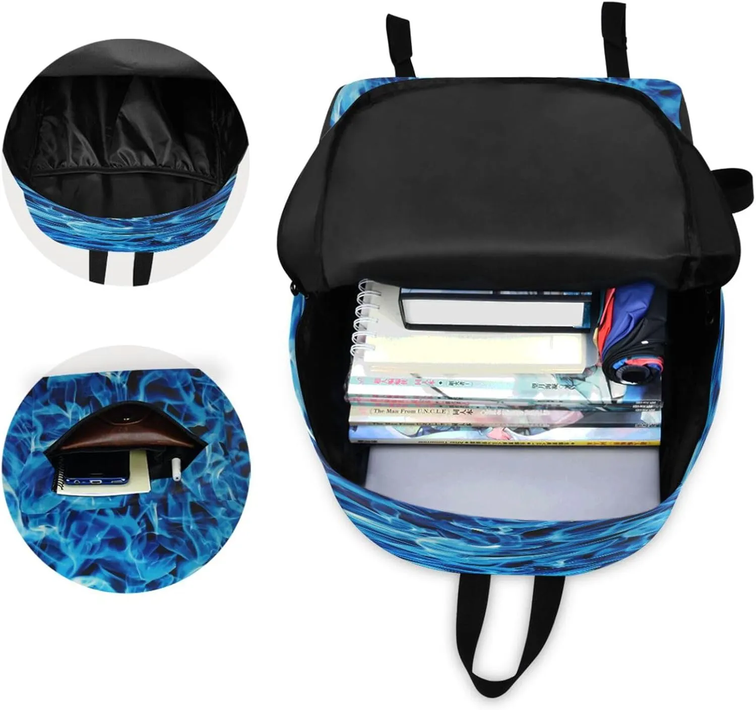 JSTEL Smoke Backpack for School Elementary,Kid Bookbag Smoke Toddler Backpack Teenager School Backpack