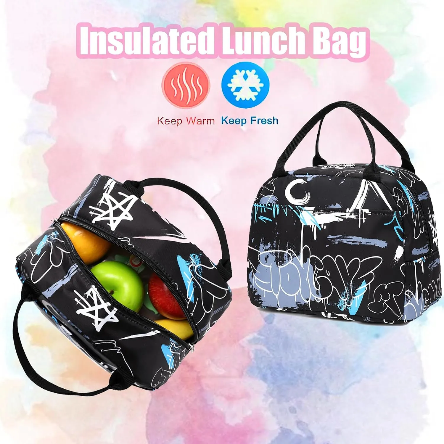 Jumpopack Backpack for Girls School Bag With Lunch Box - Kids Bookbag for Teen Girls