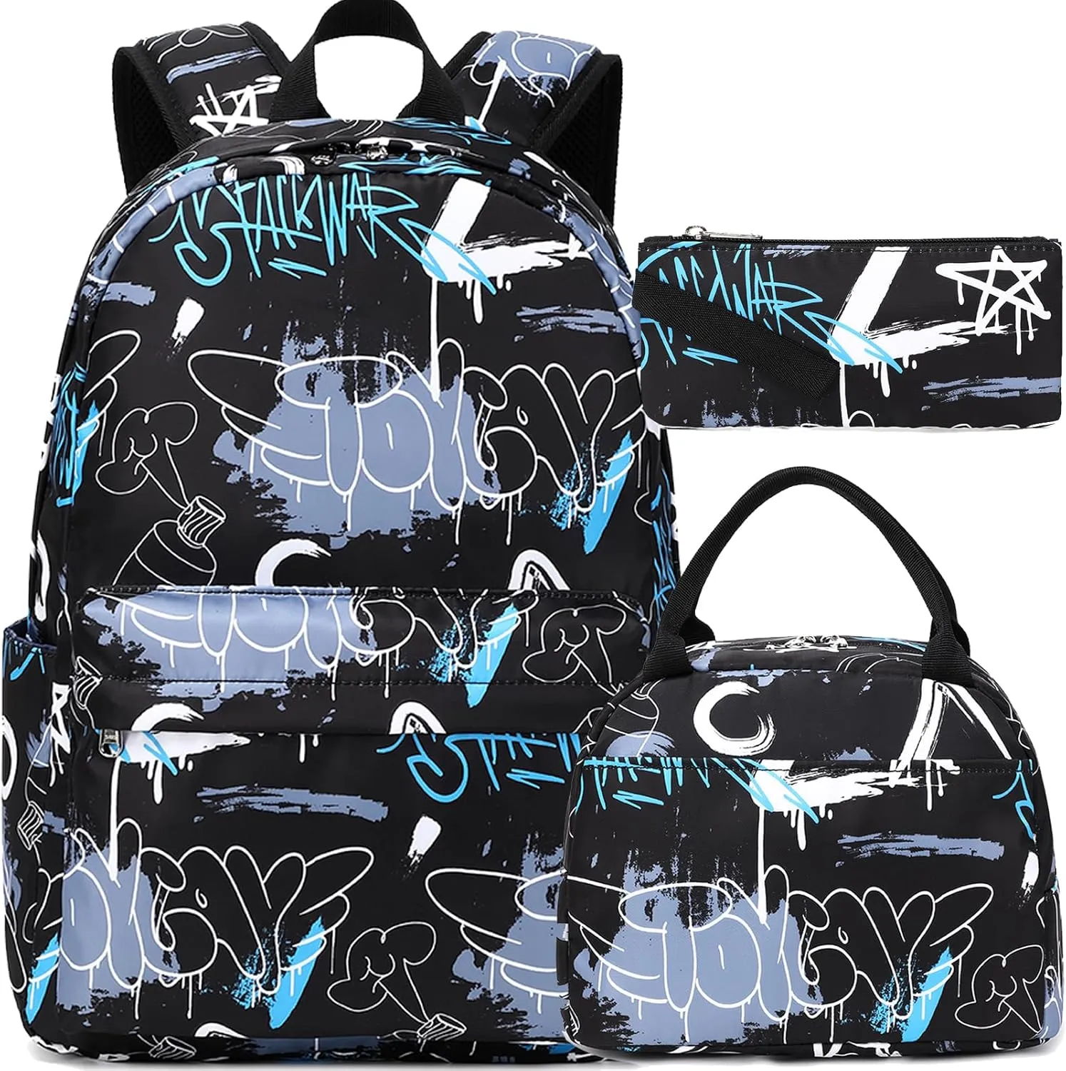 Jumpopack Backpack for Girls School Bag With Lunch Box - Kids Bookbag for Teen Girls