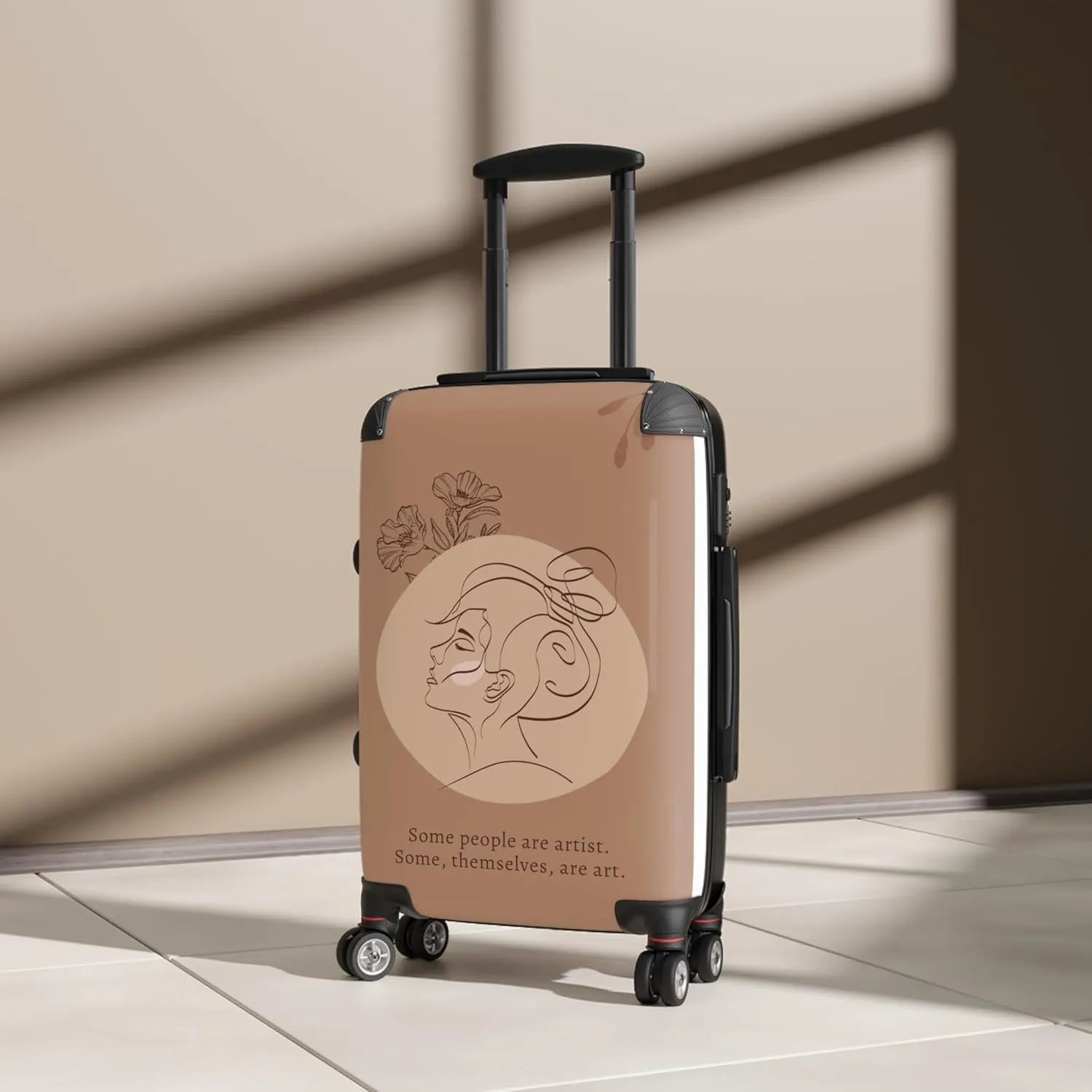 June in Color Expressions Travel Bag – Vibrant, Durable Luggage with Smooth 360° Mobility