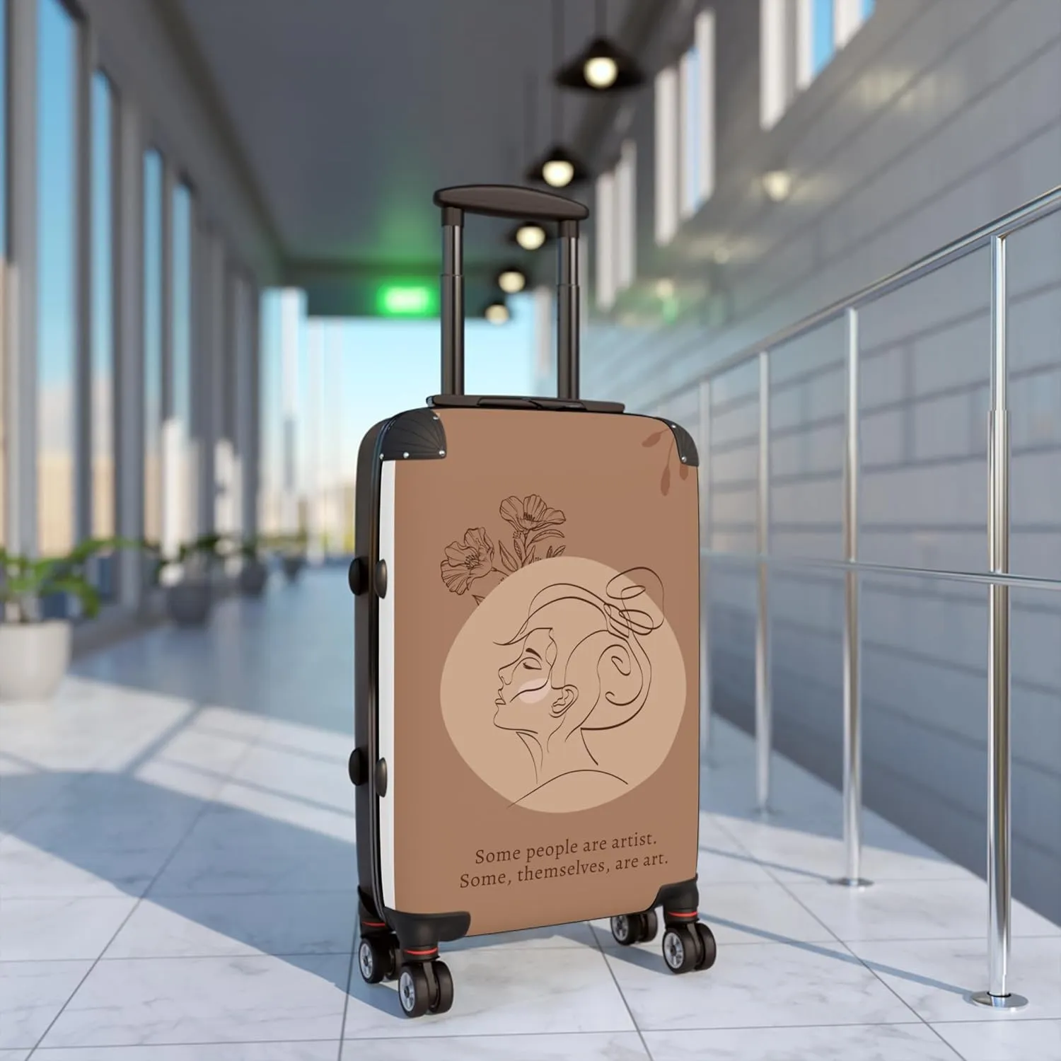 June in Color Expressions Travel Bag – Vibrant, Durable Luggage with Smooth 360° Mobility