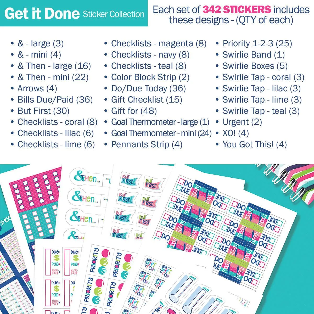 JUST ADDED | ALL the Stickers Bundle | EIGHT Sticker Sets | Includes 3760  Stickers | HOT Deal