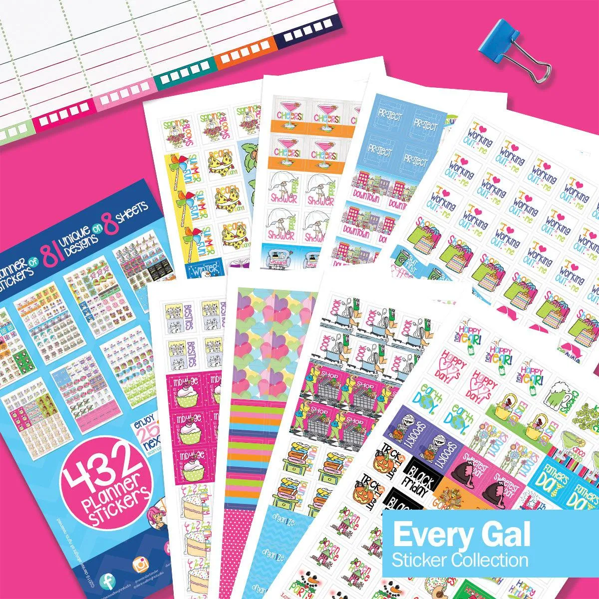 JUST ADDED | ALL the Stickers Bundle | EIGHT Sticker Sets | Includes 3760  Stickers | HOT Deal