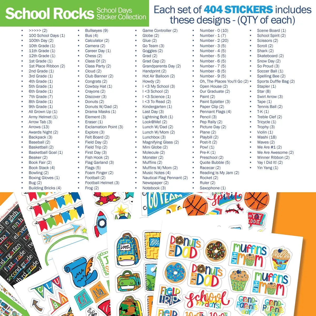 JUST ADDED | ALL the Stickers Bundle | EIGHT Sticker Sets | Includes 3760  Stickers | HOT Deal