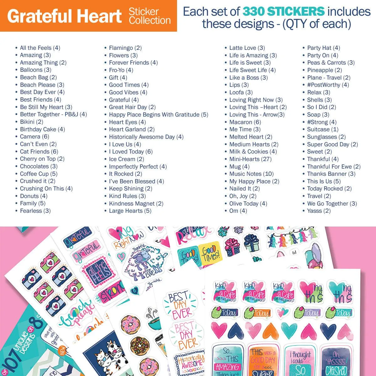 JUST ADDED | ALL the Stickers Bundle | EIGHT Sticker Sets | Includes 3760  Stickers | HOT Deal