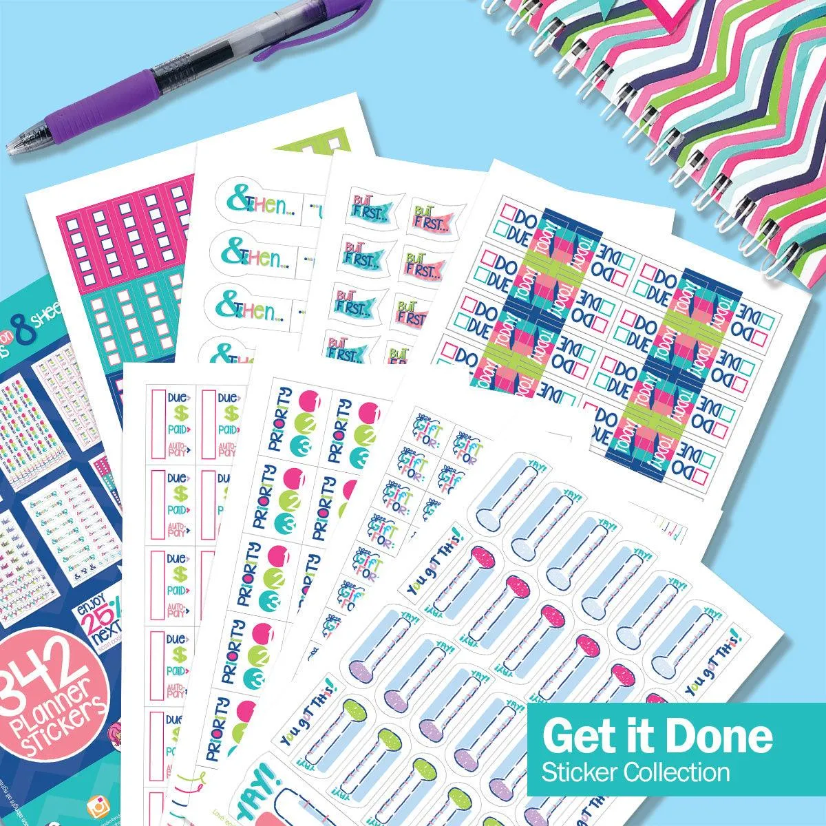 JUST ADDED | ALL the Stickers Bundle | EIGHT Sticker Sets | Includes 3760  Stickers | HOT Deal