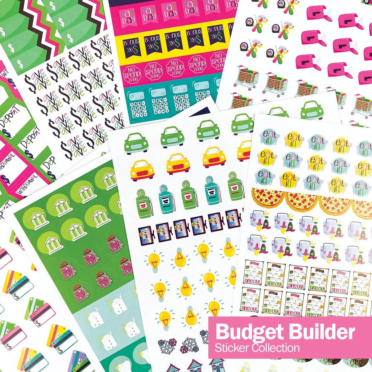 JUST ADDED | ALL the Stickers Bundle | EIGHT Sticker Sets | Includes 3760  Stickers | HOT Deal