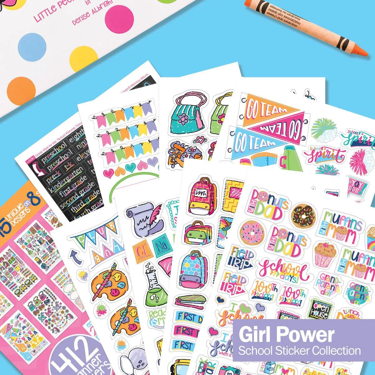 JUST ADDED | ALL the Stickers Bundle | EIGHT Sticker Sets | Includes 3760  Stickers | HOT Deal