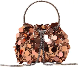 KARRESLY Evening Bag Bling Purse Shimmering Sequins Clutch Purses for Women Wedding Party Cocktail Prom Dinner