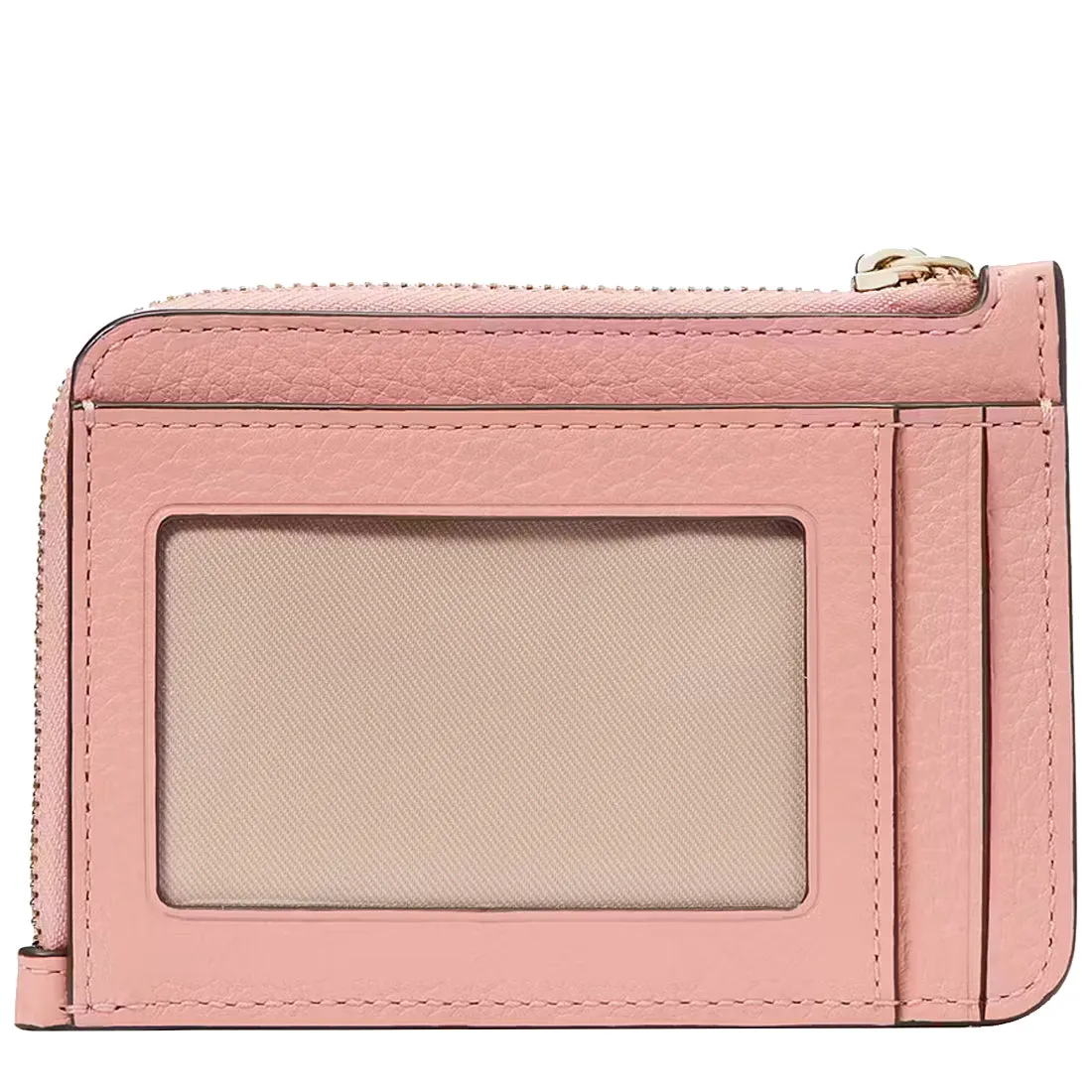 Kate Spade Leila Small Card Holder Wristlet in Peachy Rose wlr00398