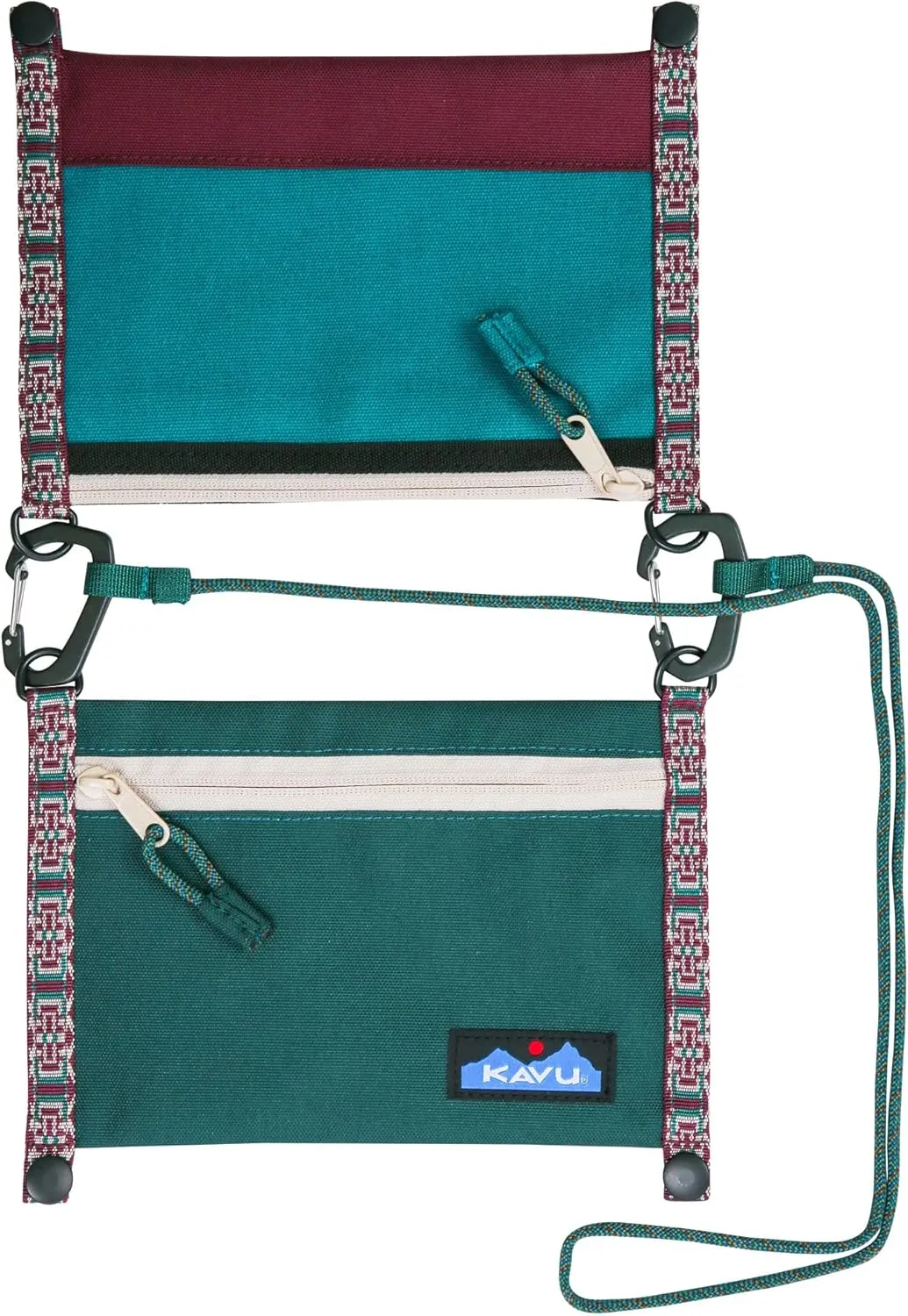 KAVU Tahom Crossbody Bag 2 in 1 Travel Pouch