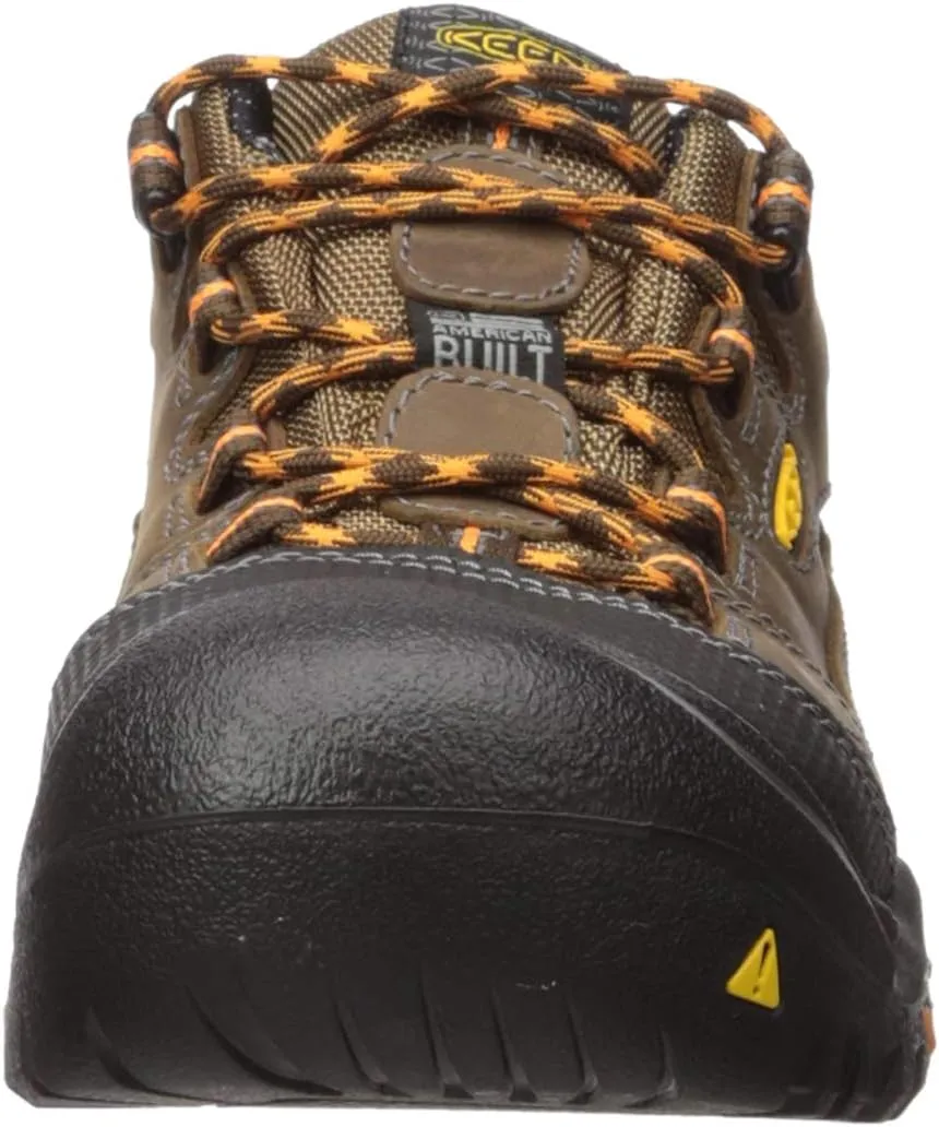 KEEN Utility mens Braddock Low Height Soft Toe Work Shoes