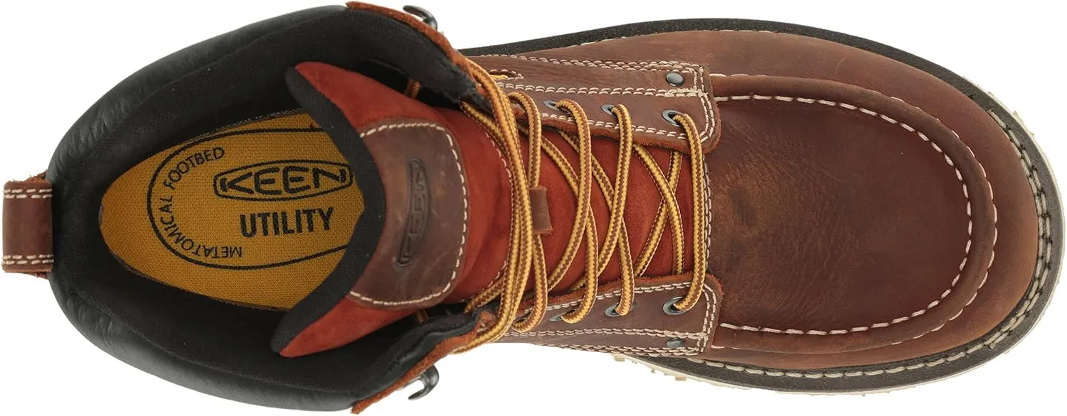 KEEN Utility Men's Cincinnati 6" Waterproof Soft Toe Wedge Work Boots