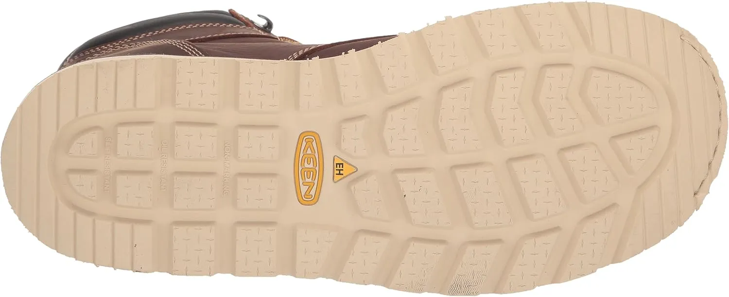 KEEN Utility Men's Cincinnati 6" Waterproof Soft Toe Wedge Work Boots