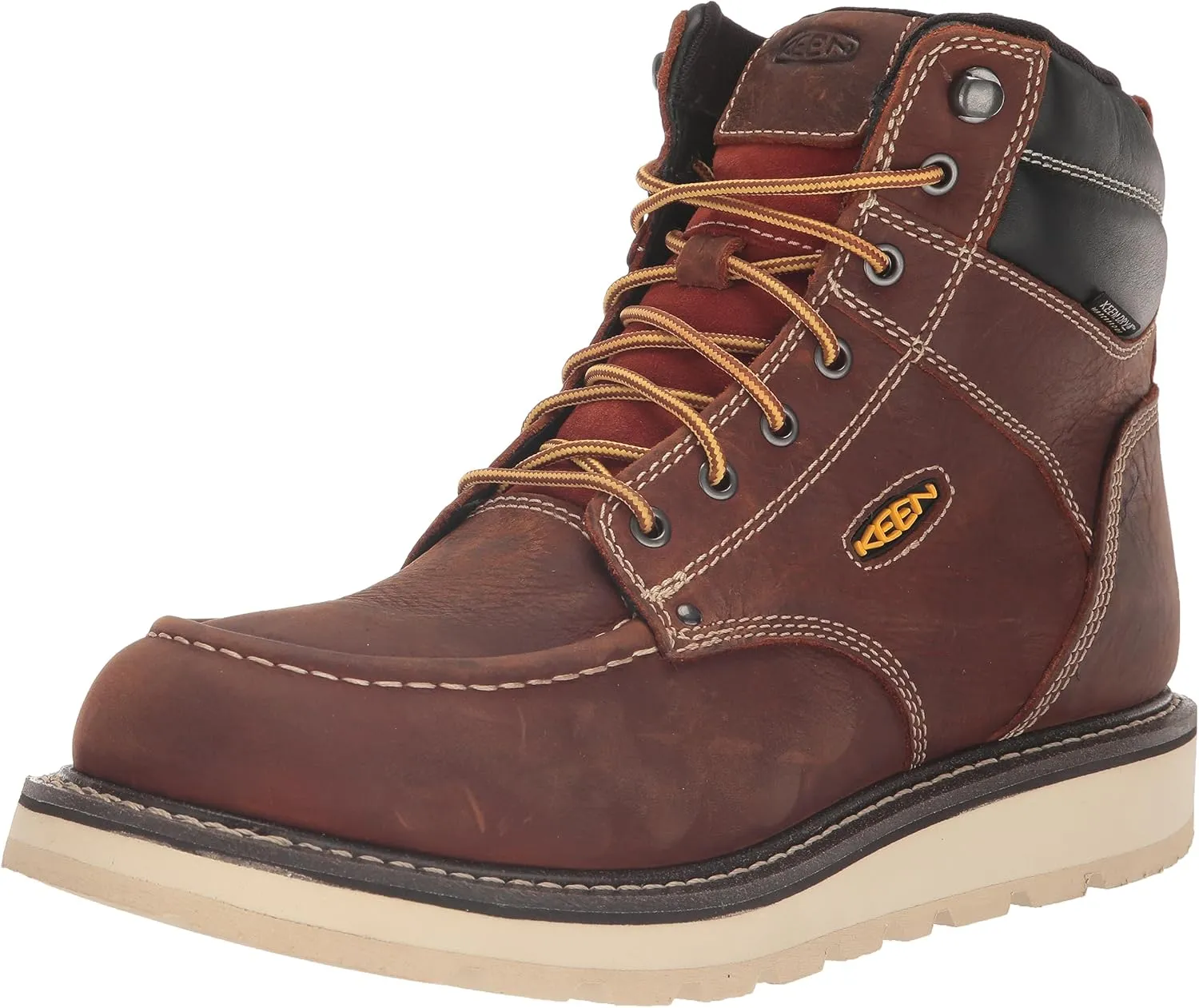 KEEN Utility Men's Cincinnati 6" Waterproof Soft Toe Wedge Work Boots