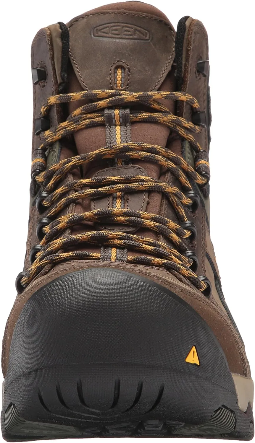 KEEN Utility Men's Davenport Mid Height Leather Composite Toe Waterproof Work Boot