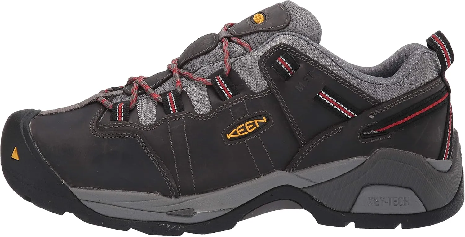 KEEN Utility Men's Detroit XT Low HeightSteel ToeMetatarsal Guard Work Shoe